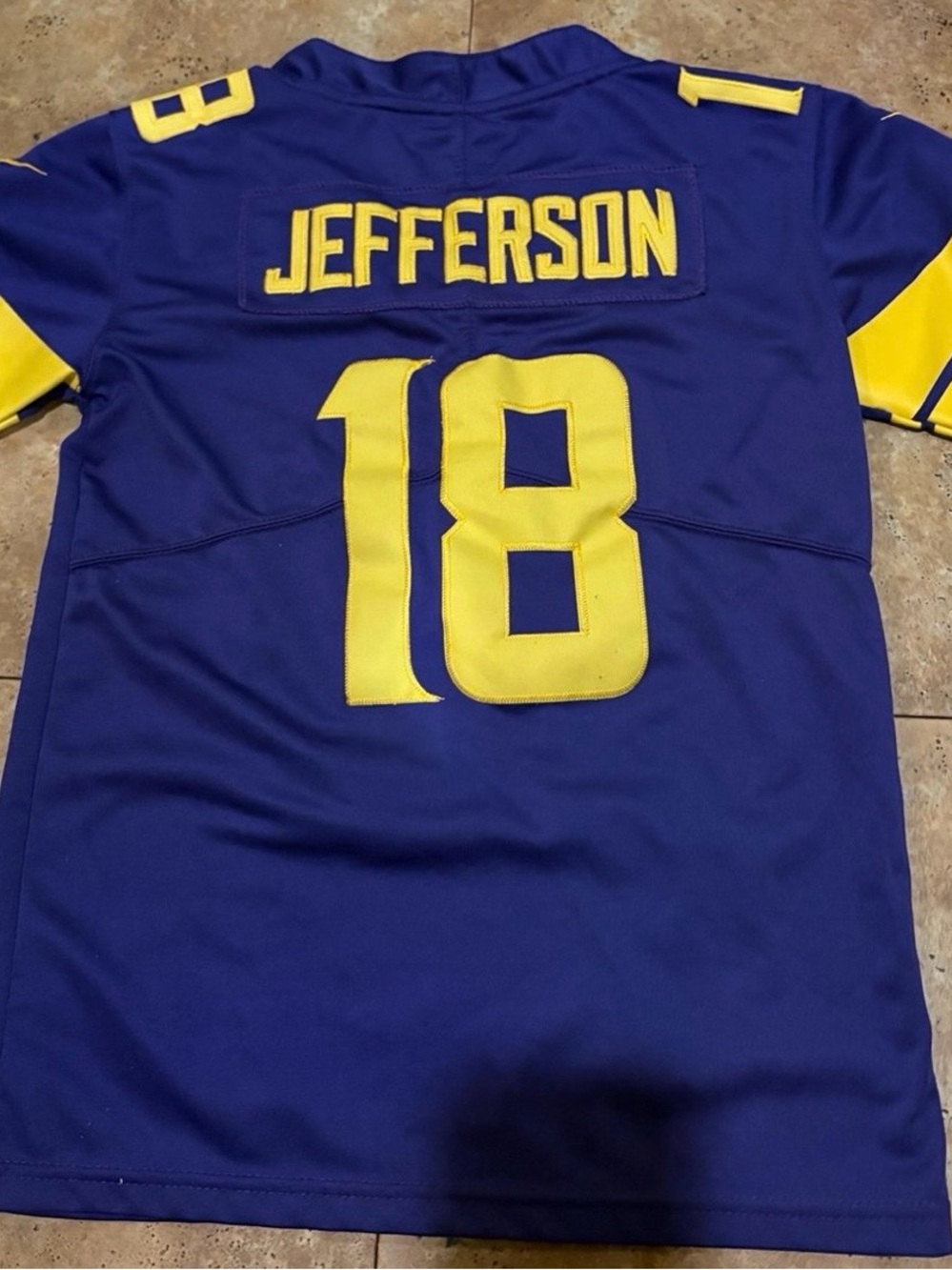 Nike NFL Kids Vikings Football Jersey Justin Jefferson #18